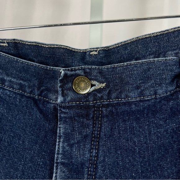 Wrangler 36x30 Fleece Lined Jeans Outdoor Chore Barn Winter Thick Warm Dark Wash - Picture 4 of 11